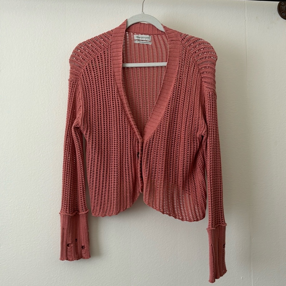 Rose Urban Outfitters Cardigan